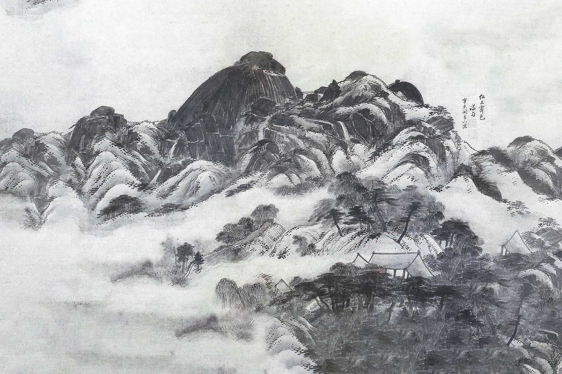全 文煥 作品集 WORKS OF JEON MOON HWAN 山木美術 Inwangjesaekdo: A Masterpiece of Korean Art – ARTLIA