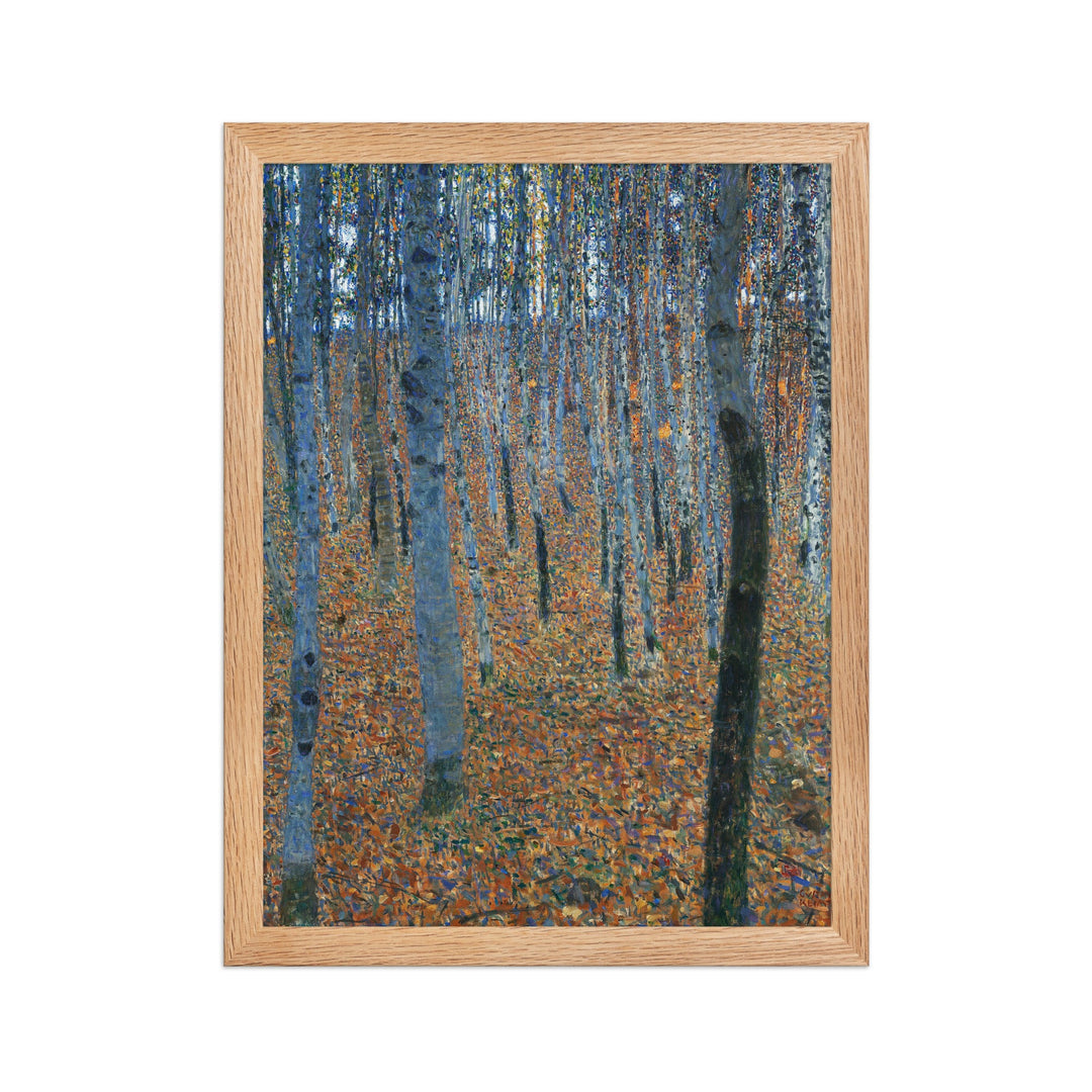Poster - Gustav Klimt, Buchenwald Oak / 30×40 cm artlia