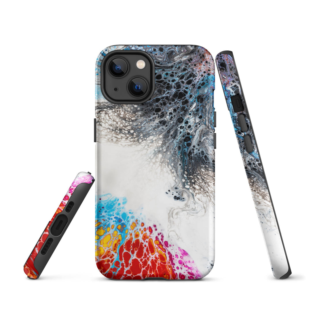 Hardcase iPhone® Handyhülle - Fractal Abstract 06 iPhone 13 artlia