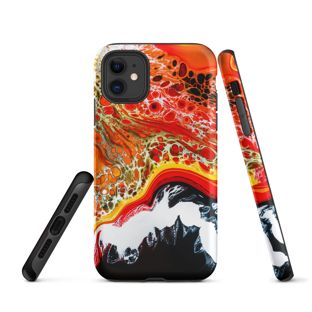 Hardcase iPhone® Handyhülle - Fractal Abstract 10 iPhone 11 artlia