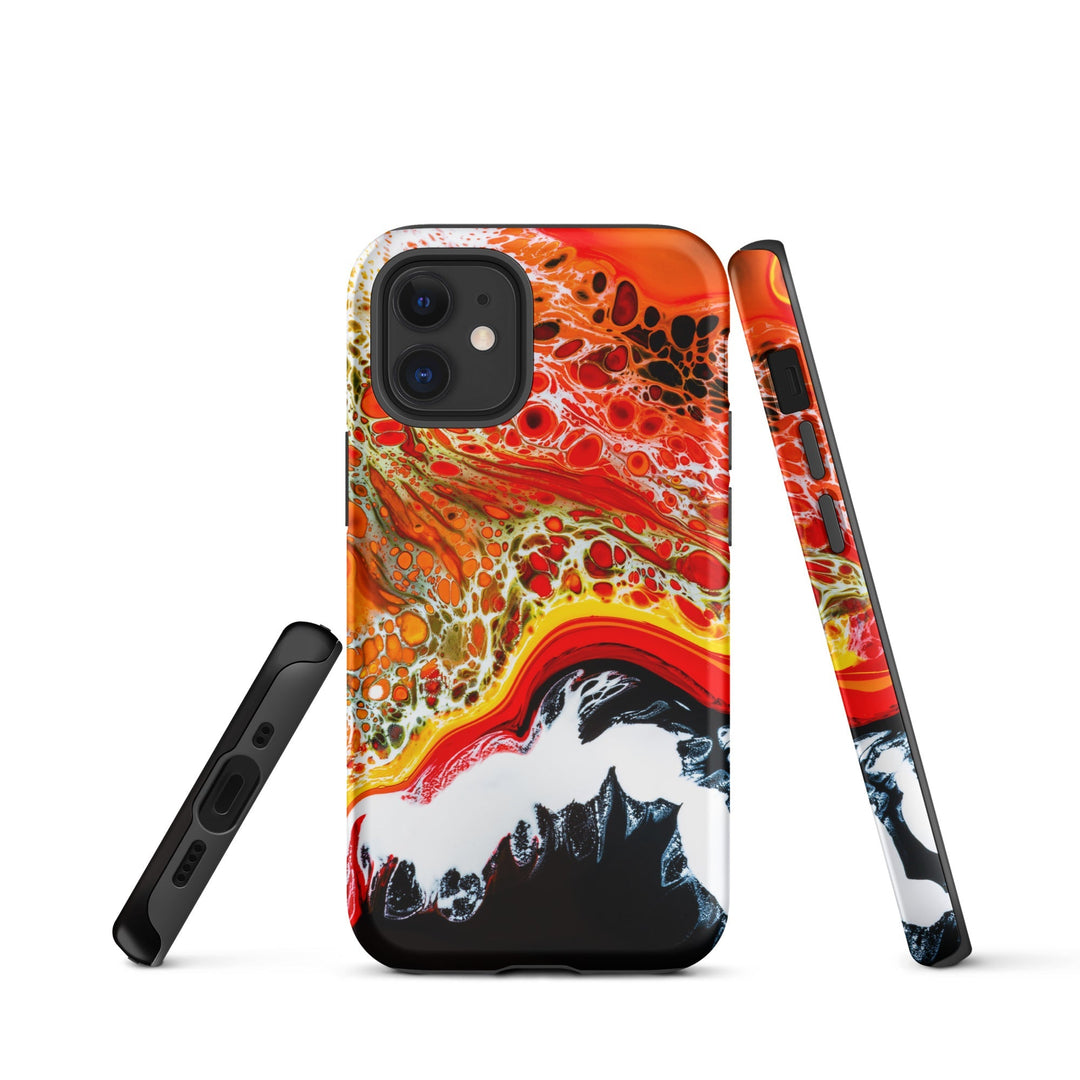 Hardcase iPhone® Handyhülle - Fractal Abstract 10 iPhone 12 mini artlia