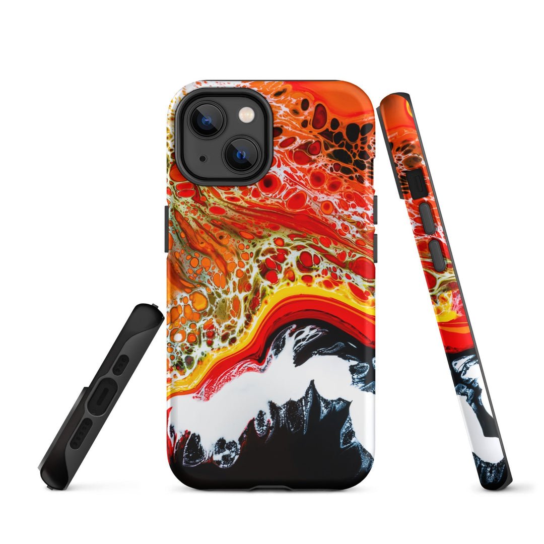 Hardcase iPhone® Handyhülle - Fractal Abstract 10 iPhone 14 artlia