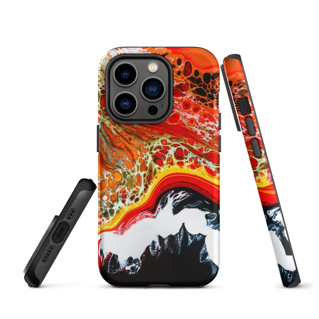 Hardcase iPhone® Handyhülle - Fractal Abstract 10 iPhone 14 Pro artlia