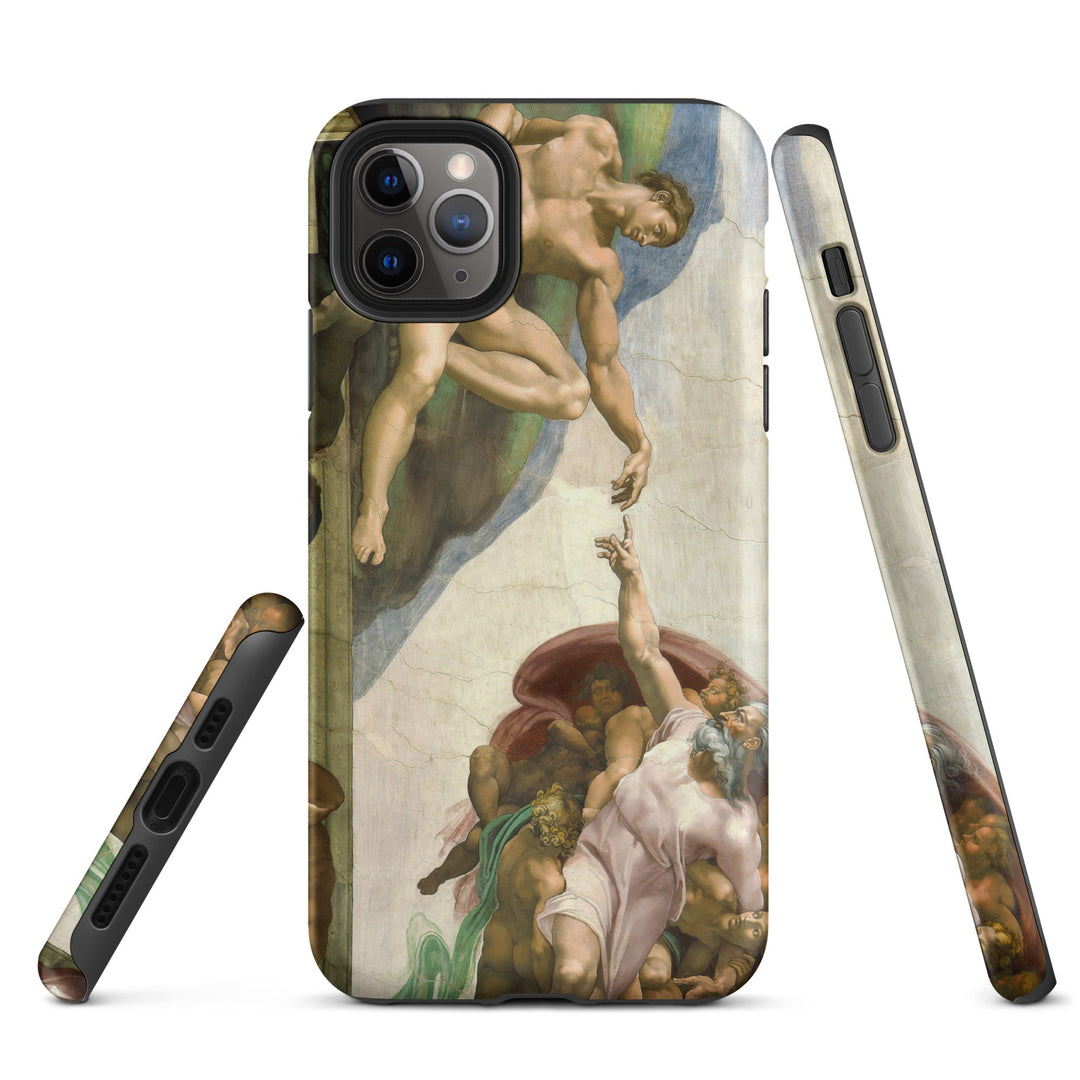 Hardcase iPhone® Handyhülle - Michelangelo, Creation of Adam iPhone 11 Pro Max artlia