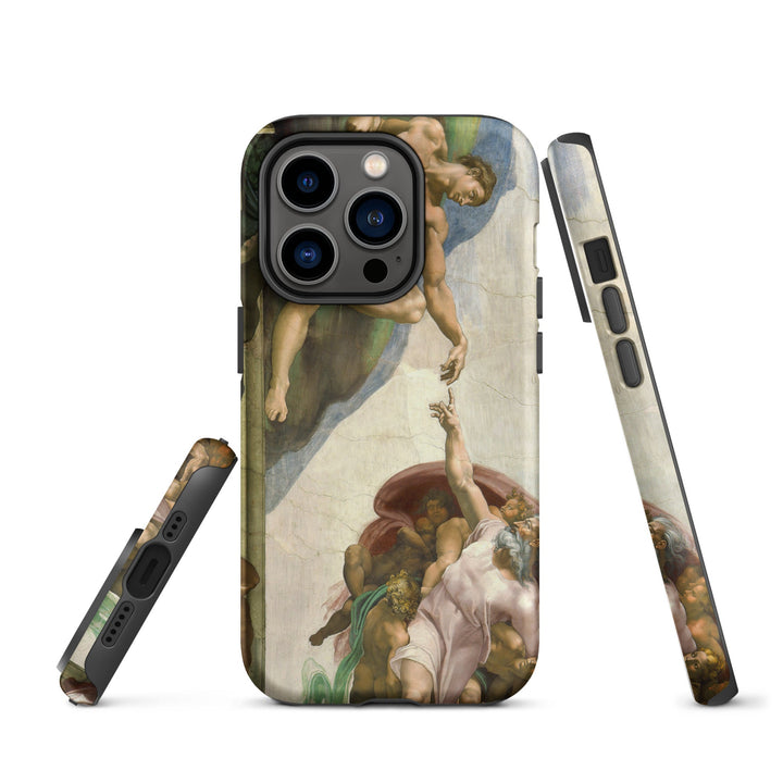 Hardcase iPhone® Handyhülle - Michelangelo, Creation of Adam iPhone 14 Pro artlia