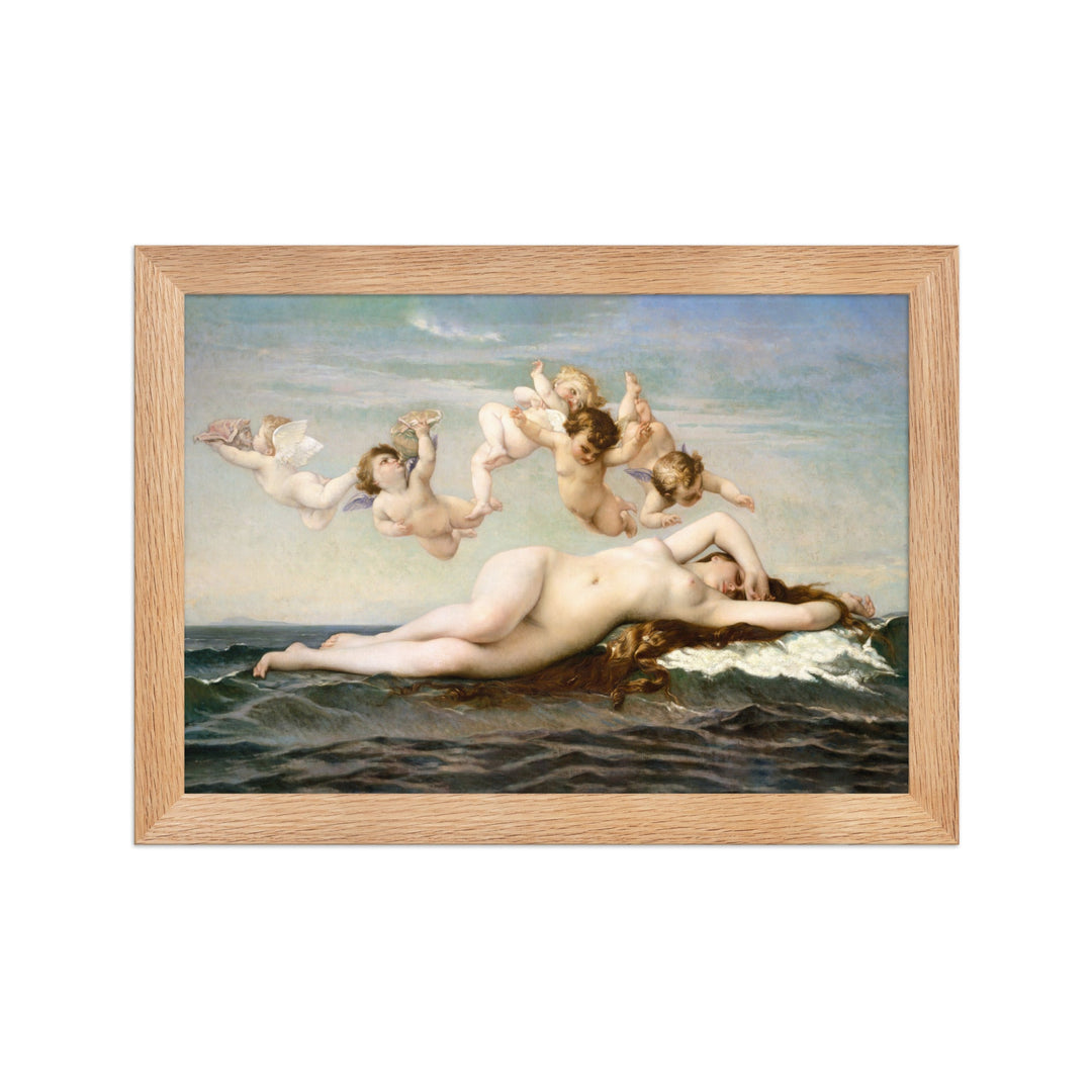 Poster - Alexandre Cabanel, Die Geburt der Venus Oak / 21×30 cm artlia