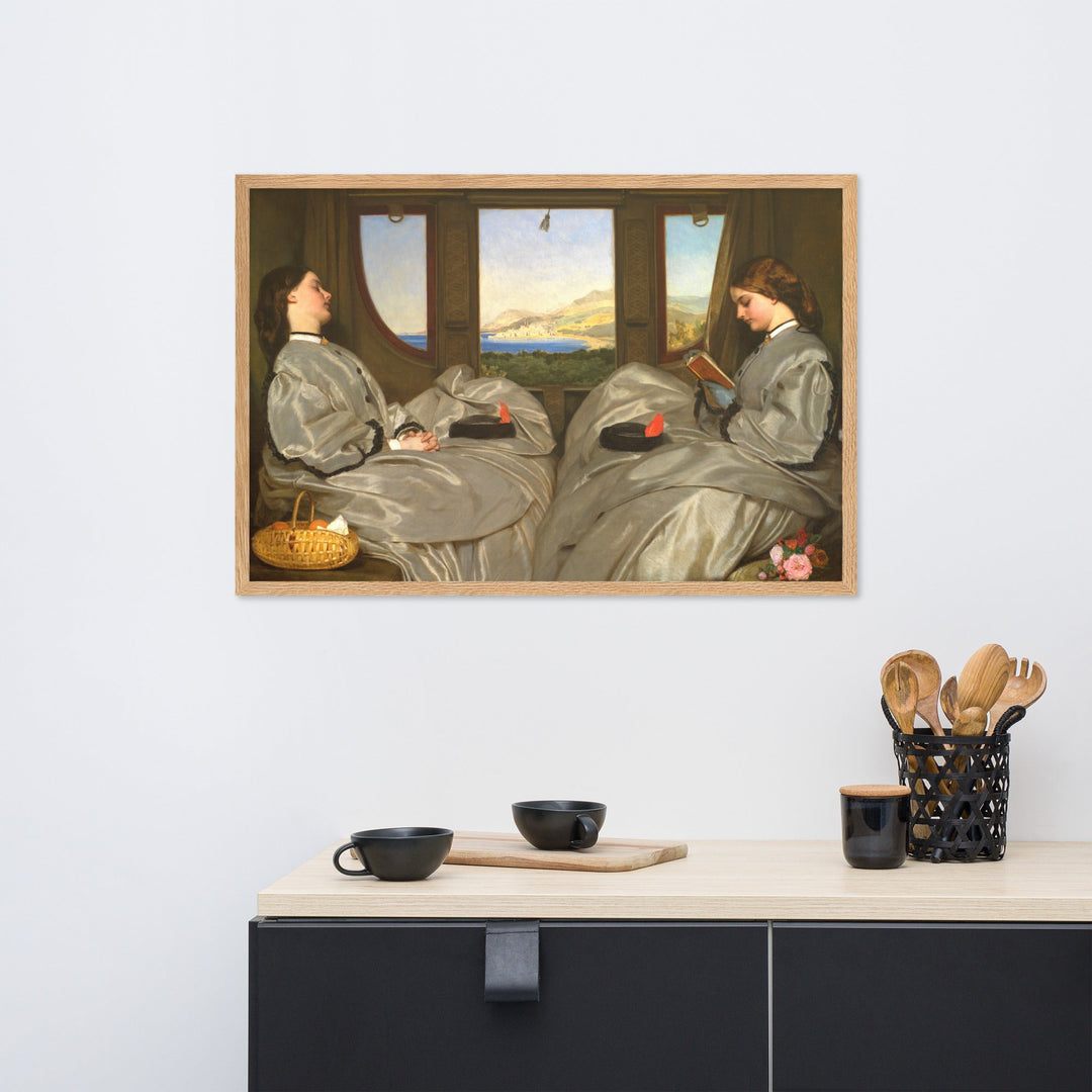 Poster - Augustus Leopold Egg, The Travelling Companions artlia