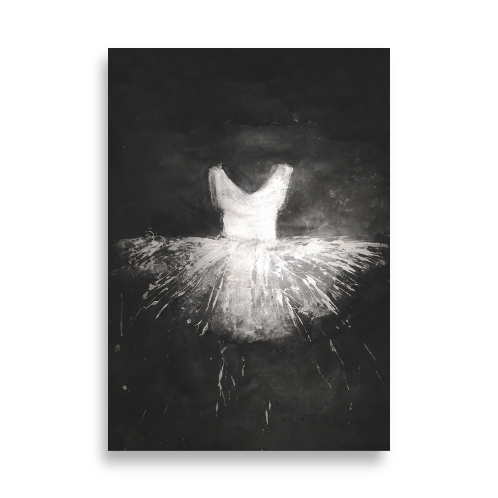 Poster - Ballett Kostüm ohne Rahmen / 21×30 cm artlia