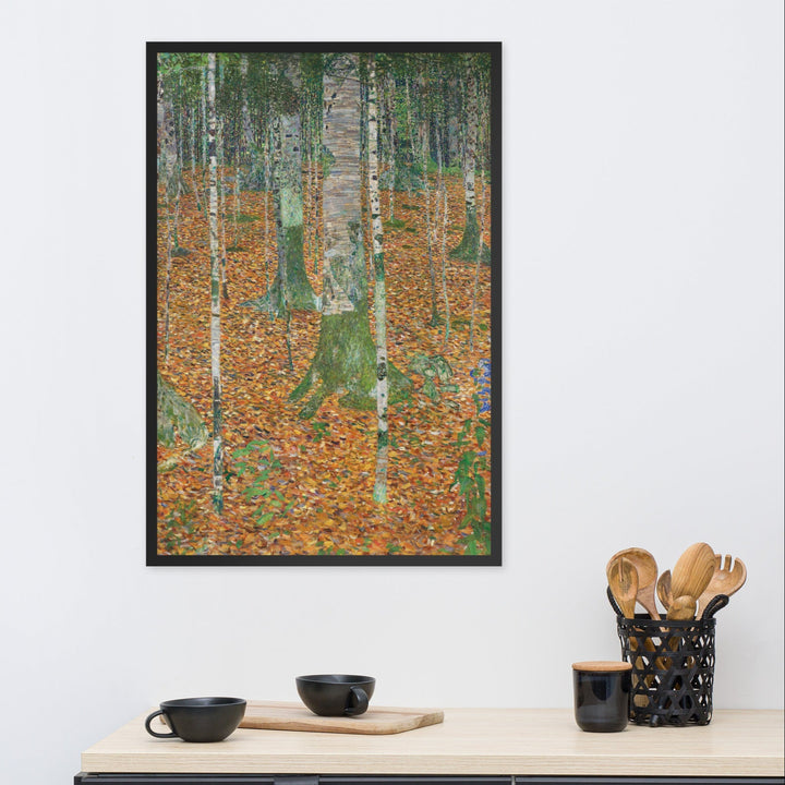 Poster - Gustav Klimt, Birkenwald artlia