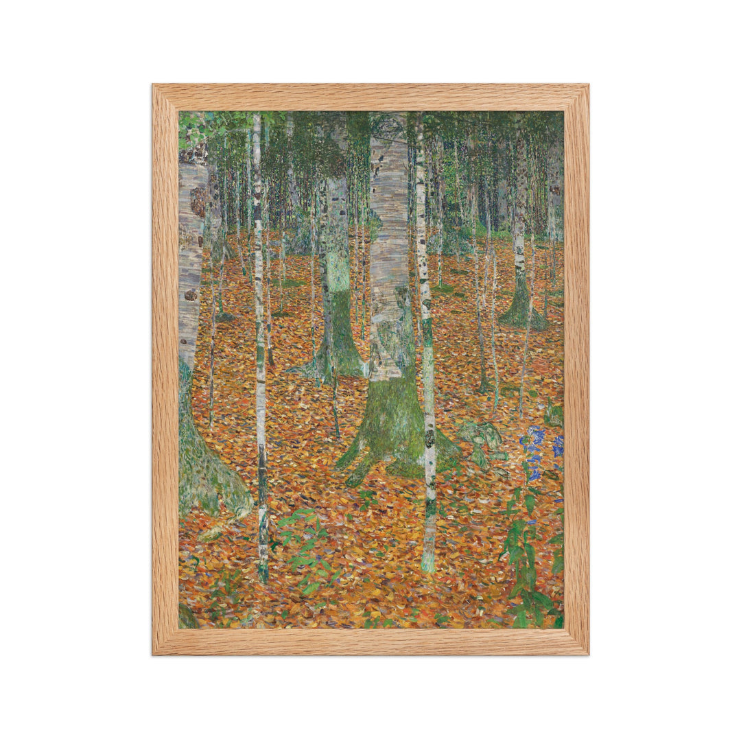 Poster - Gustav Klimt, Birkenwald Oak / 30×40 cm artlia
