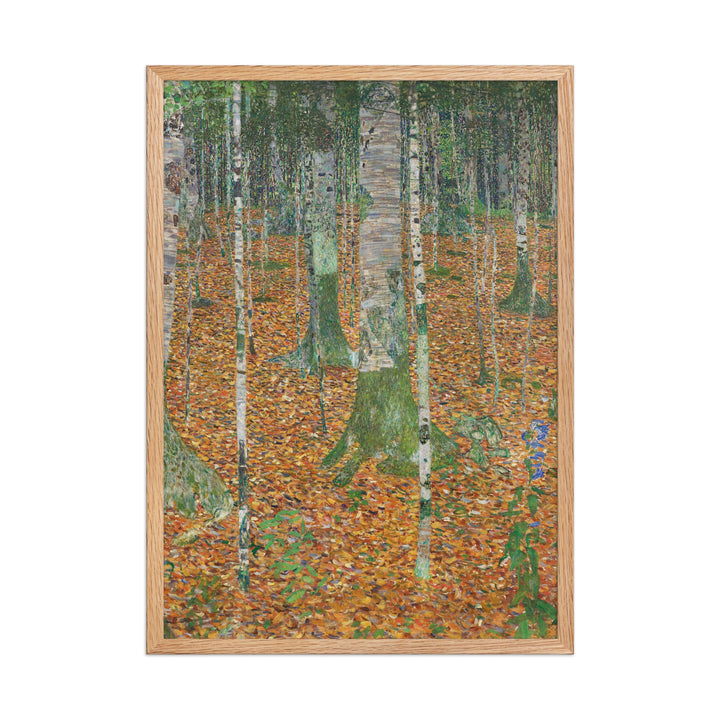 Poster - Gustav Klimt, Birkenwald Oak / 50×70 cm artlia