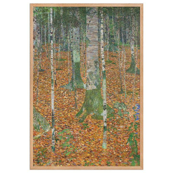 Poster - Gustav Klimt, Birkenwald Oak / 61×91 cm artlia