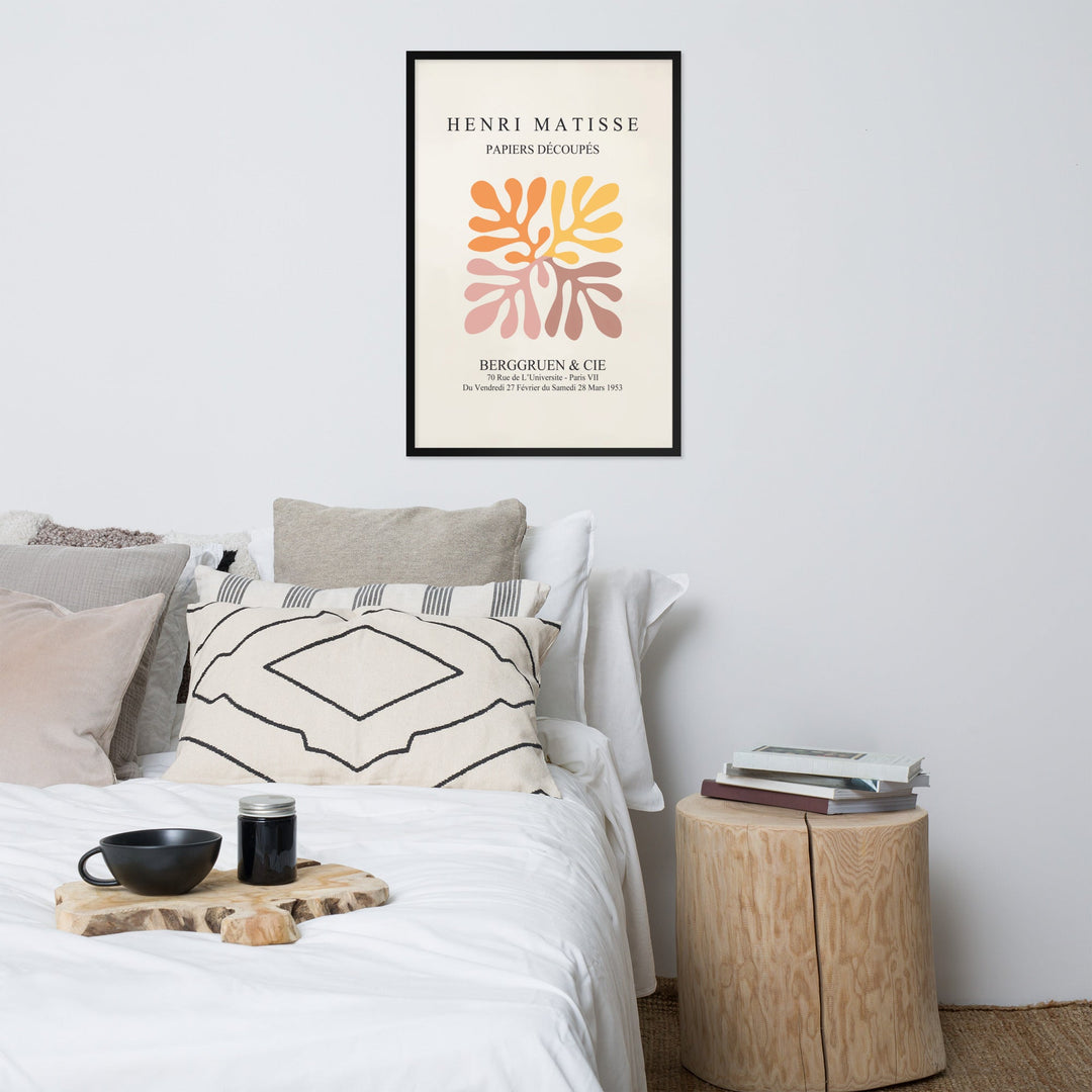 Poster - Henri Matisse, Papier Découpés bunte Blätter artlia