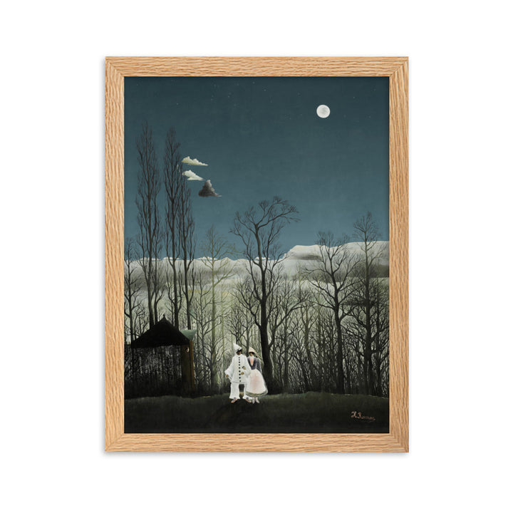 Poster - Henri Rousseau, Karnevalsabend Oak / 30×40 cm artlia