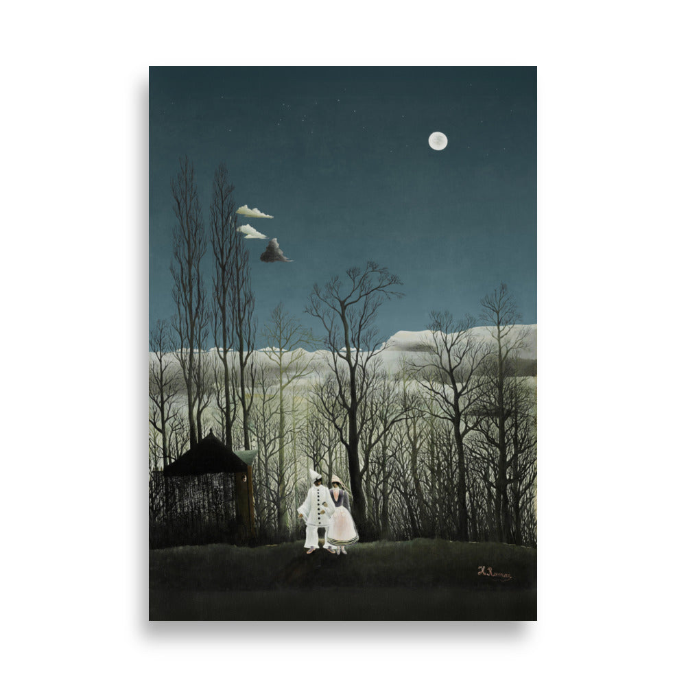 Poster - Henri Rousseau, Karnevalsabend ohne Rahmen / 21×30 cm artlia