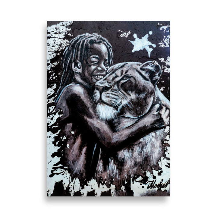 Poster - Her Cub, Nokuthula M Mpofu ohne Rahmen / 21×30 cm artlia