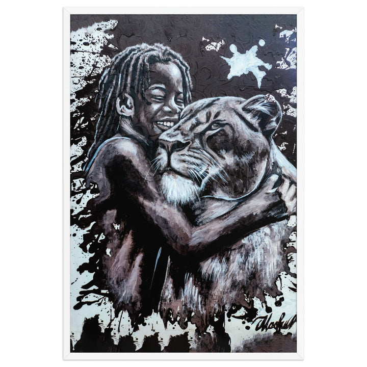 Poster - Her Cub, Nokuthula M Mpofu Weiß / 61×91 cm artlia