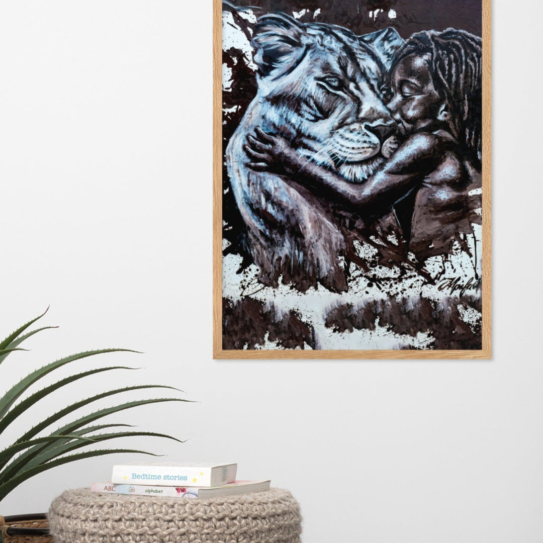 Poster - His Mother, Nokuthula M Mpofu artlia