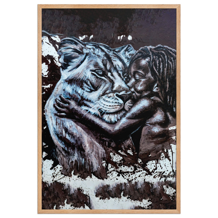 Poster - His Mother, Nokuthula M Mpofu Oak / 61×91 cm artlia