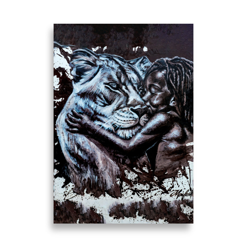 Poster - His Mother, Nokuthula M Mpofu ohne Rahmen / 21×30 cm artlia