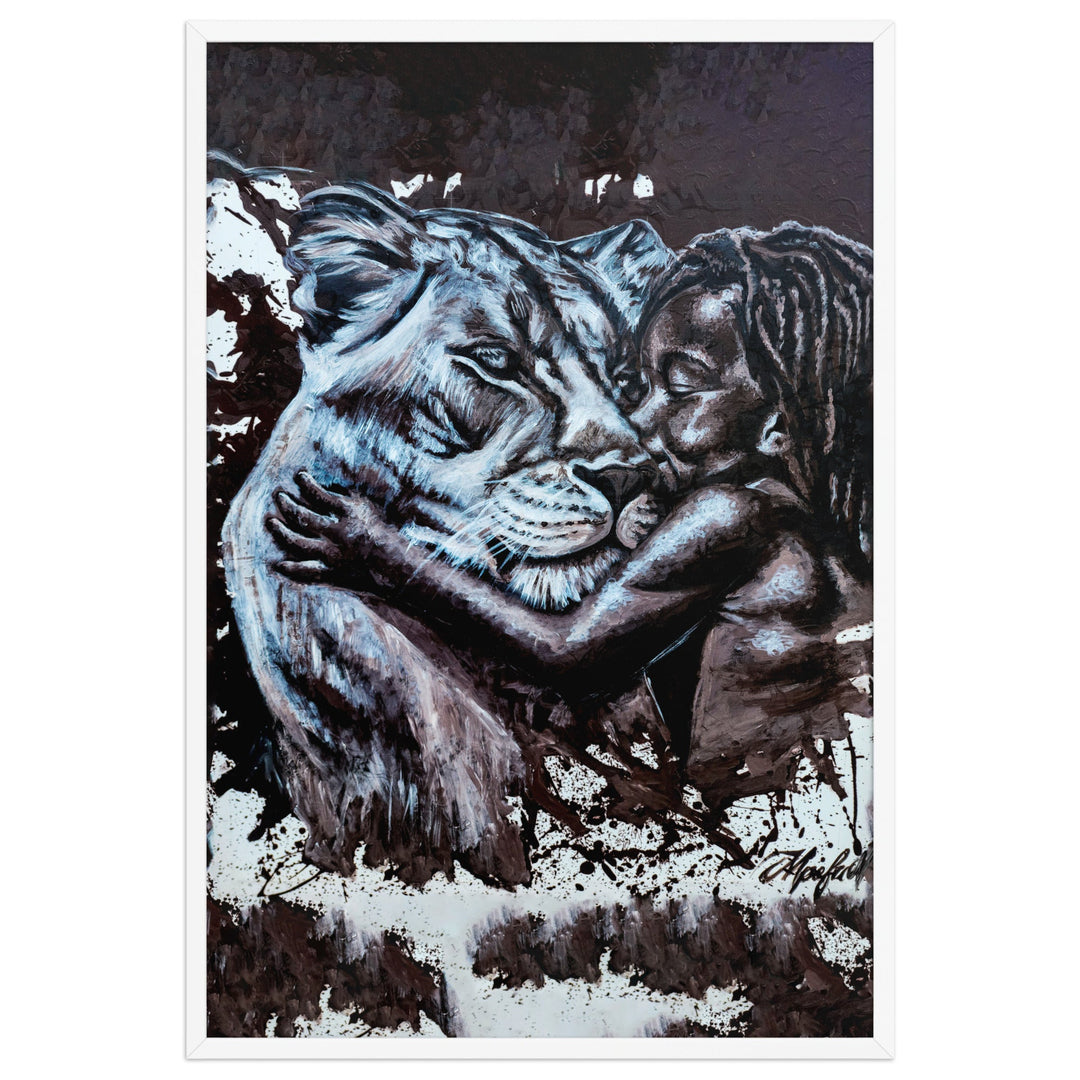 Poster - His Mother, Nokuthula M Mpofu Weiß / 61×91 cm artlia