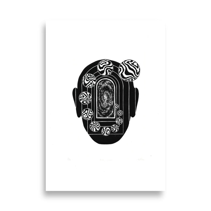 Poster - Inner Space ohne Rahmen / 21×30 cm artlia