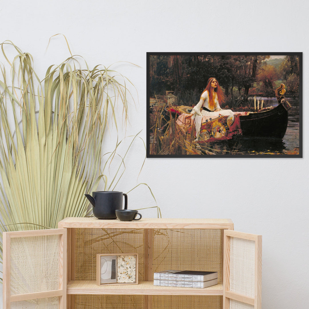Poster - John William Waterhouse, Die Dame von Shalott artlia