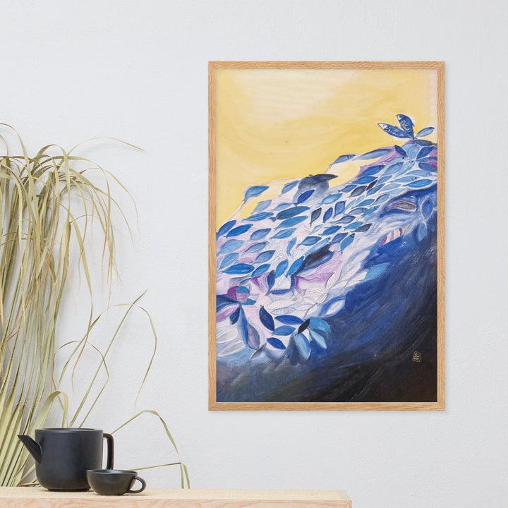 Poster - Lia Broecker-Jakob, Transzendenz der Fische artlia