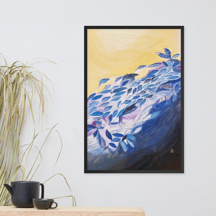 Poster - Lia Broecker-Jakob, Transzendenz der Fische artlia