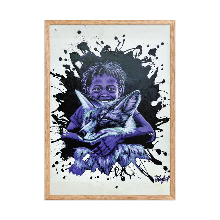 Poster - Mischief Core, Nokuthula M Mpofu Oak / 50×70 cm artlia