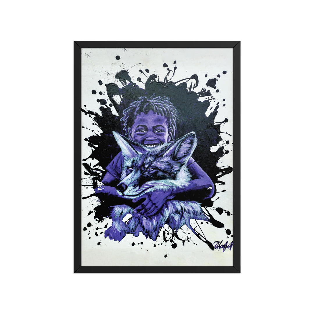 Poster - Mischief Core, Nokuthula M Mpofu Schwarz / A1 (59.4×84.1 cm) artlia