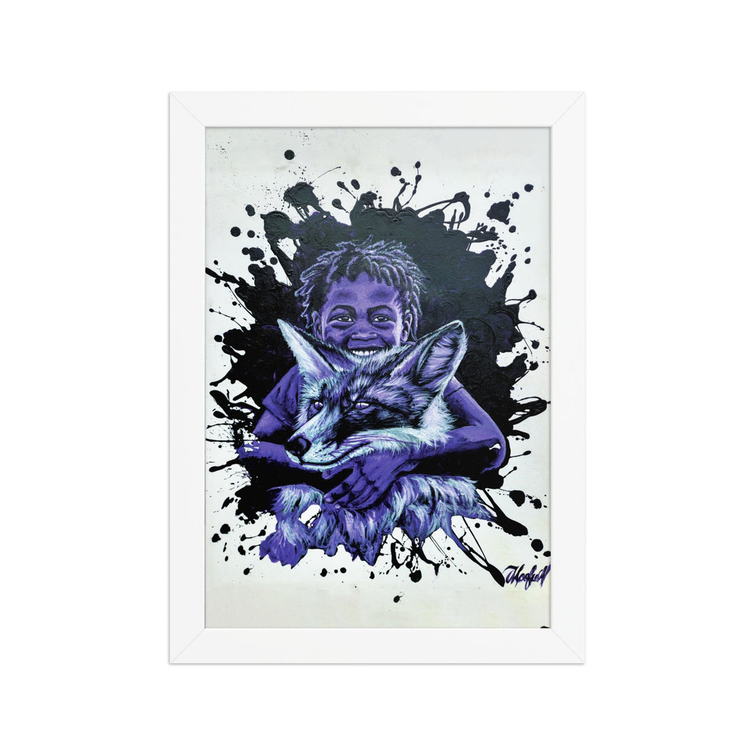 Poster - Mischief Core, Nokuthula M Mpofu Weiß / 21×30 cm artlia