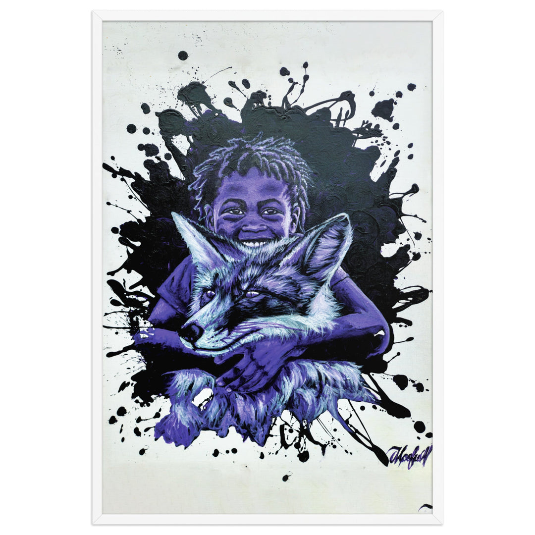 Poster - Mischief Core, Nokuthula M Mpofu Weiß / 61×91 cm artlia