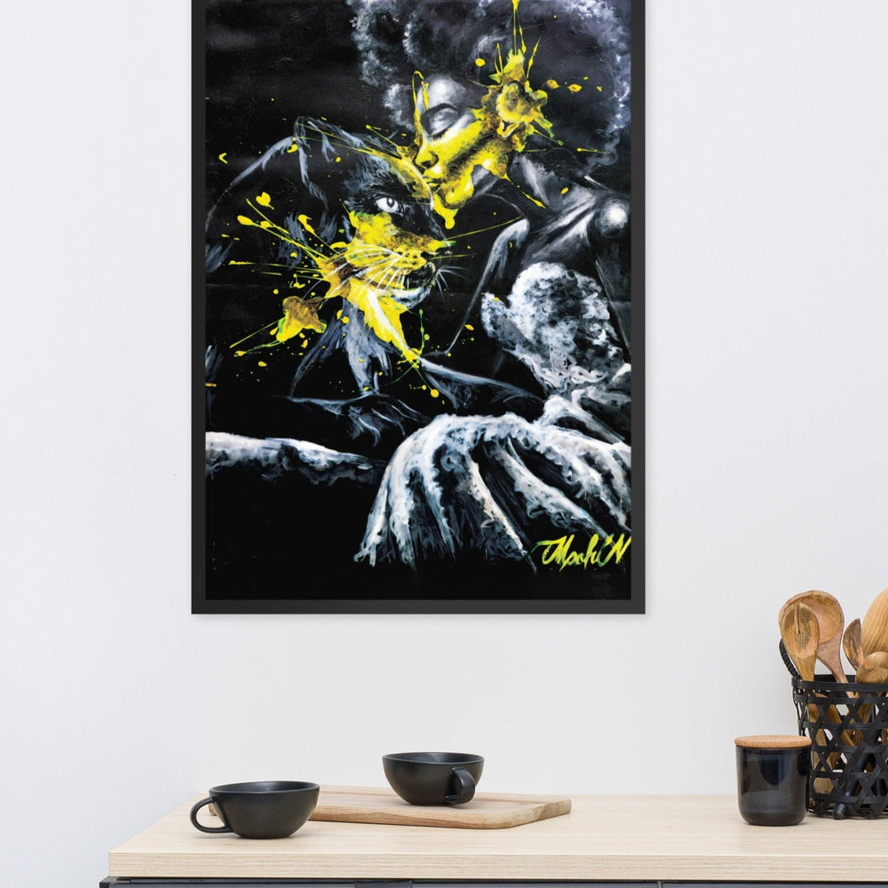 Poster - Panther Spirit, Nokuthula M Mpofu artlia