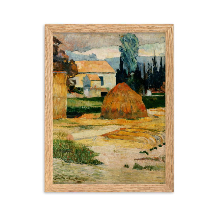 Poster - Paul Gauguin, Landschaft bei Arles Oak / 30×40 cm artlia