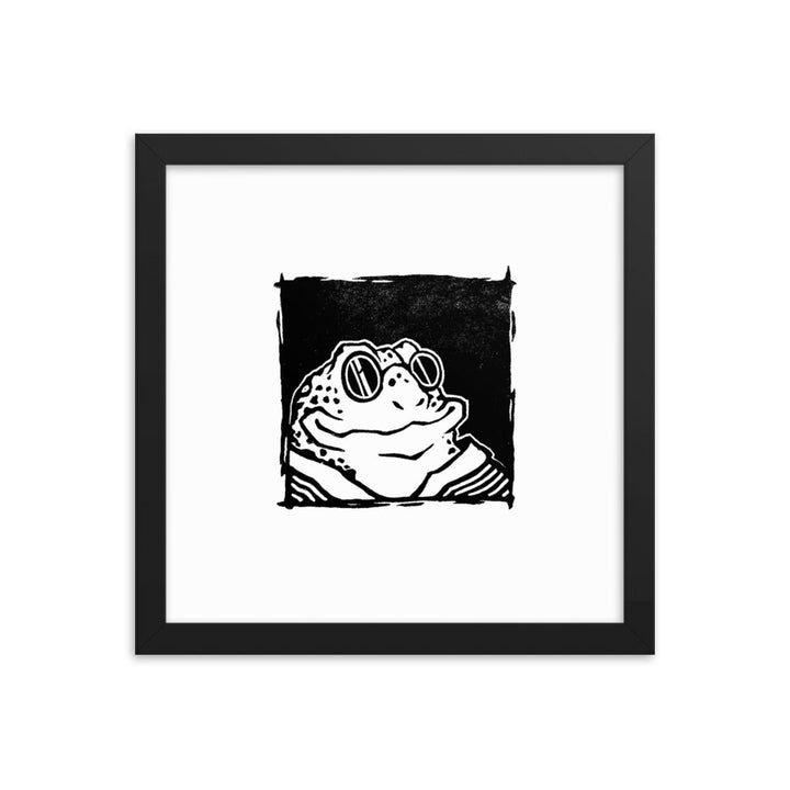 Poster - Pavel Frosch Schwarz / 31x31 cm (12″×12″) artlia