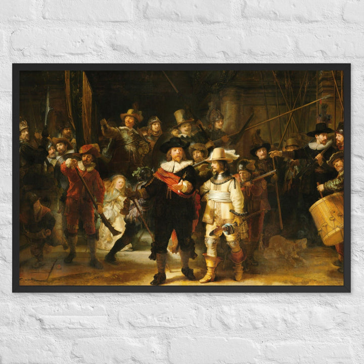 Poster - Rembrandt van Rijn, Die Nachtwache artlia