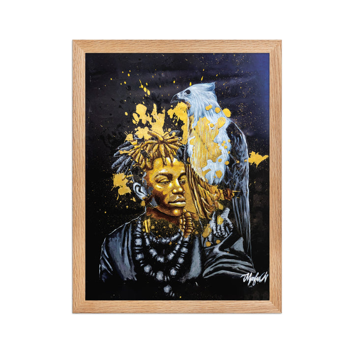 Poster - Royal Spirit (the Crown Prince), Nokuthula M Mpofu Oak / 30×40 cm artlia