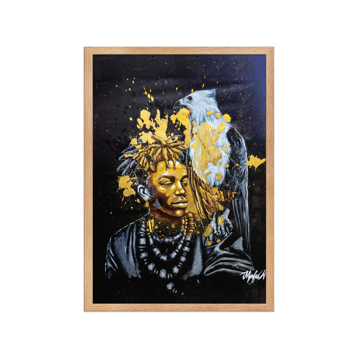 Poster - Royal Spirit (the Crown Prince), Nokuthula M Mpofu Oak / A1 (59.4×84.1 cm) artlia