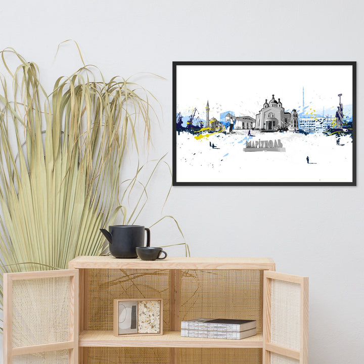 Poster - Skyline Mariupol artlia