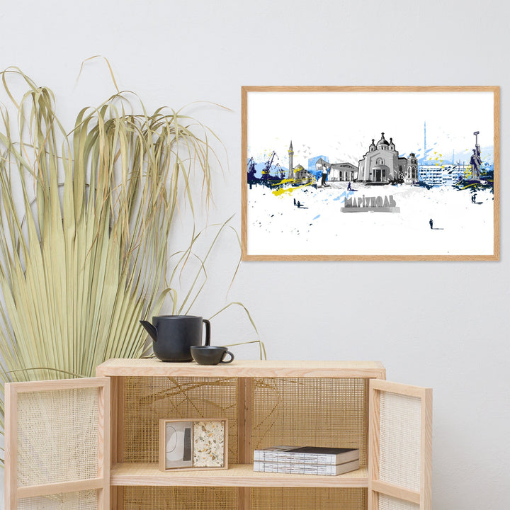 Poster - Skyline Mariupol artlia