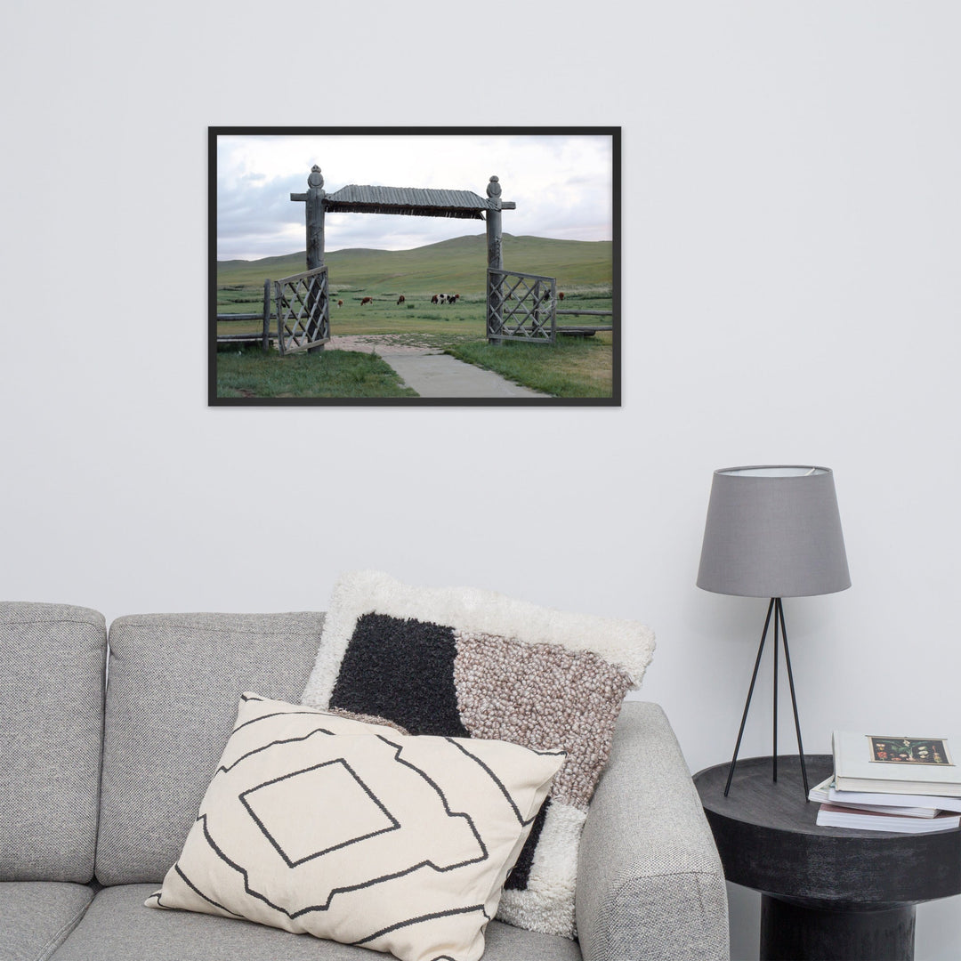 Poster - The gateway to the steppes of Mongolia artlia