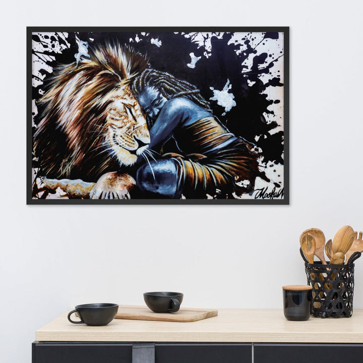 Poster - The Lioness, Nokuthula M Mpofu artlia