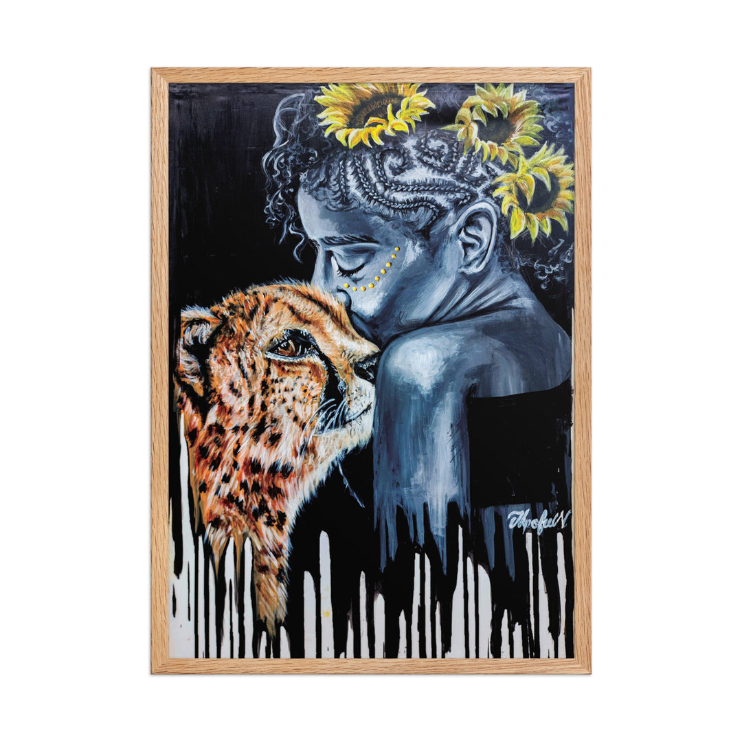 Poster - The Tamer, Nokuthula M Mpofu Oak / 50×70 cm artlia