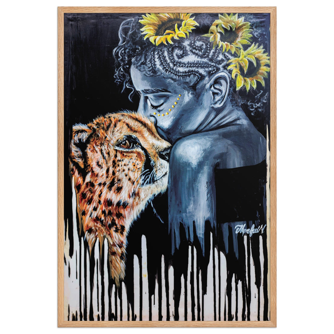 Poster - The Tamer, Nokuthula M Mpofu Oak / 61×91 cm artlia
