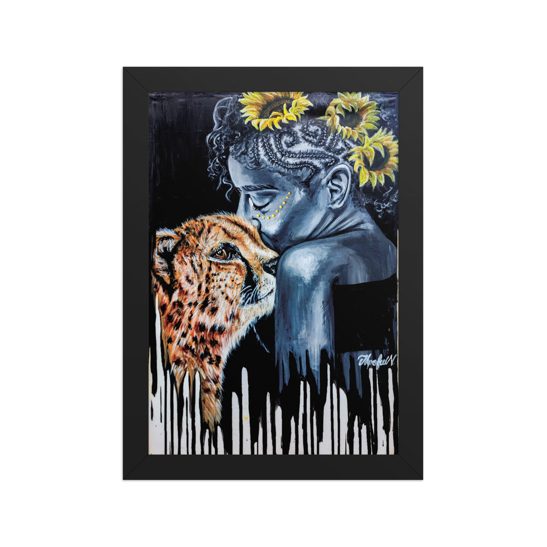 Poster - The Tamer, Nokuthula M Mpofu Schwarz / 21×30 cm artlia