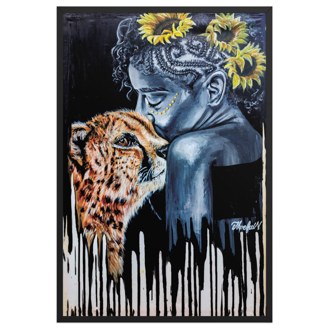 Poster - The Tamer, Nokuthula M Mpofu Schwarz / 61×91 cm artlia