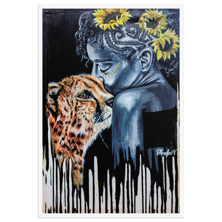 Poster - The Tamer, Nokuthula M Mpofu Weiß / 61×91 cm artlia