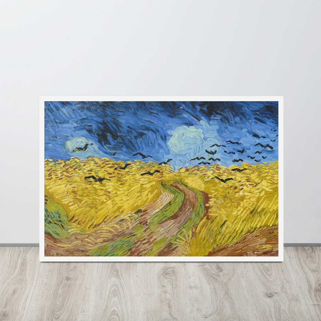 Poster - Van Gogh, Weizenfeld mit Krähen artlia