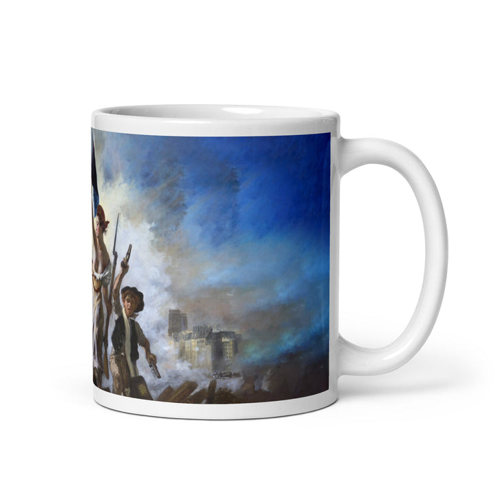 Tasse - Eugène Delacroix, Die Freiheit führt das Volk 0.33 L (11 oz) artlia